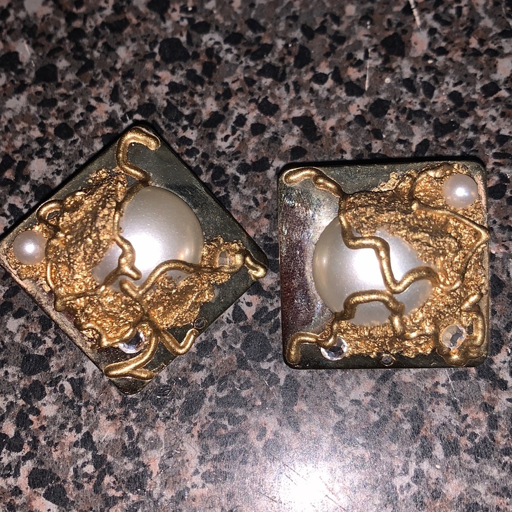 Abstract Earrings